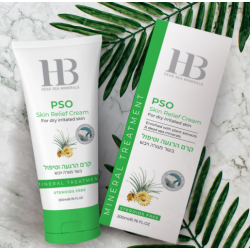 H&B Psoderm Skin Relief Cream 200ml - Nomierinošs krēms ķermenim, psoriāzes ādai