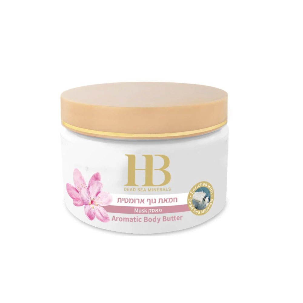 H&B Aromatic Body Butter - Musk - Ķermeņa sviests ar muskusa aromātu, 350ml