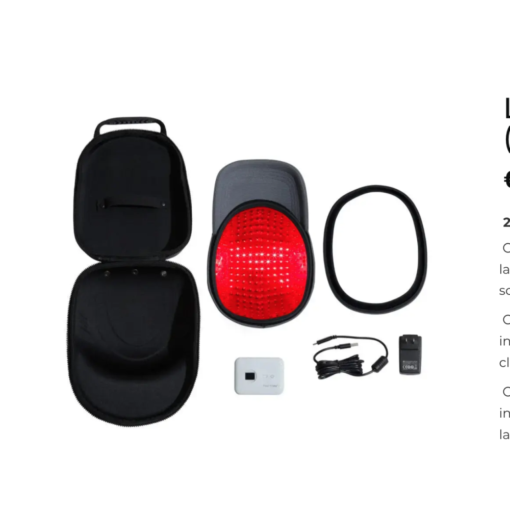 HairMax LaserCap 272 PowerFlex - lāzercepure (LASER 272)