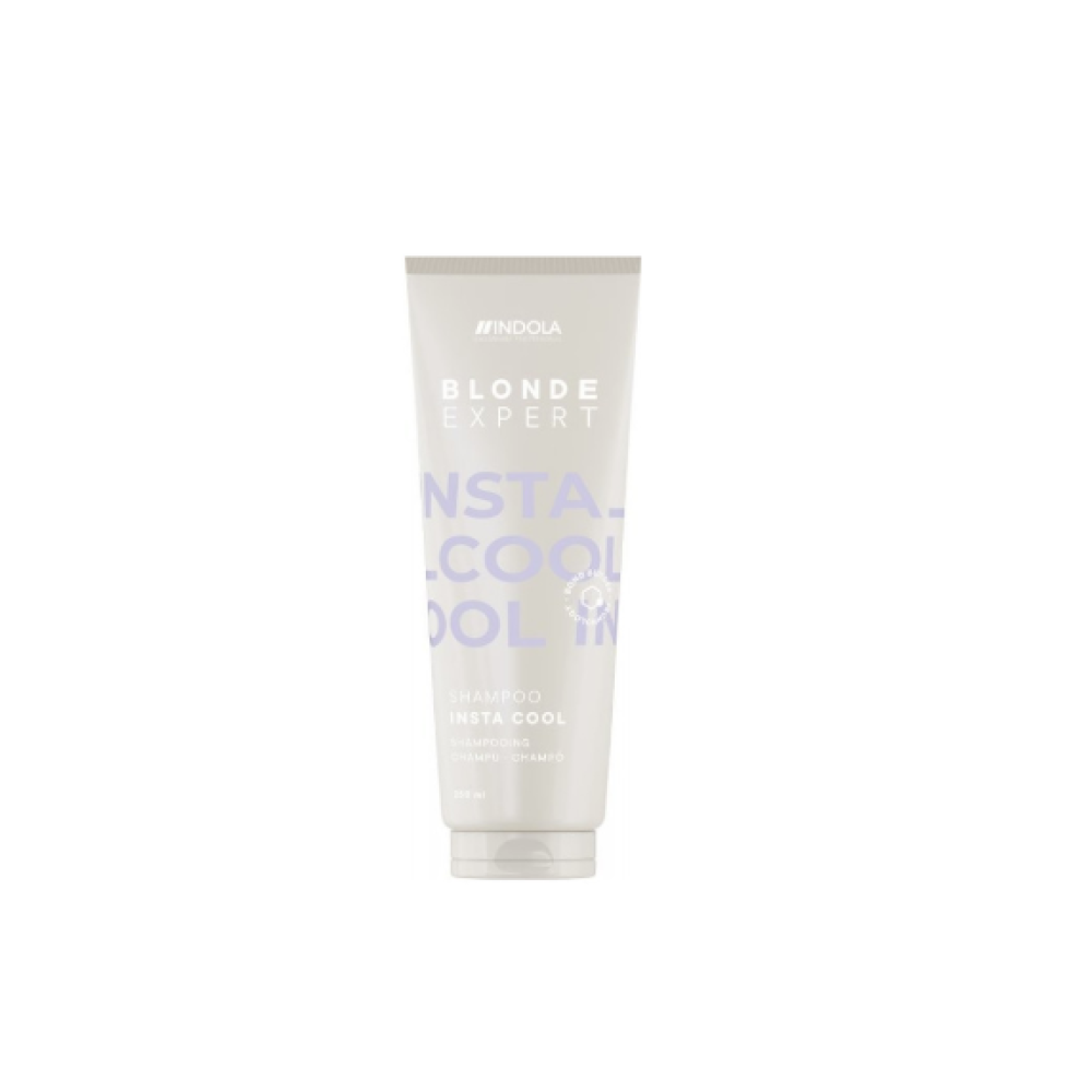 INDOLA BLONDE EXPERT Insta Cool shampoo - Tonējošs šampūns vēsiem blondiem matiem, 250ml (NHKAA02)