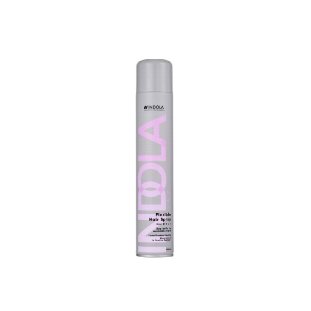 INDOLA STYLE Flexible Hair Spray - Elastīgas fiksācijas matu laka, 500ml (NHK4888)