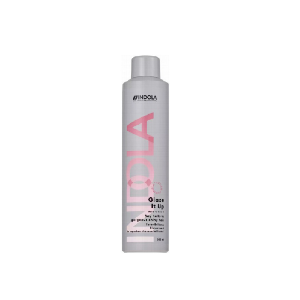 INDOLA STYLE Glaze It Up - Sprejs-termoaizsardzība matu spīdumam, 300ml (NHK4896)