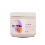 Inebrya Ice Cream Dry-T Mask - Питательная маска для сухих, окрашенных и повреждённых волос, 500ml