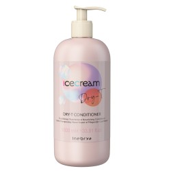 Inebrya Ice Cream Dry-T Conditioner - Kondicionieris sausiem, sprogainiem un ķīmiski apstrādātiem matiem, 1000ml