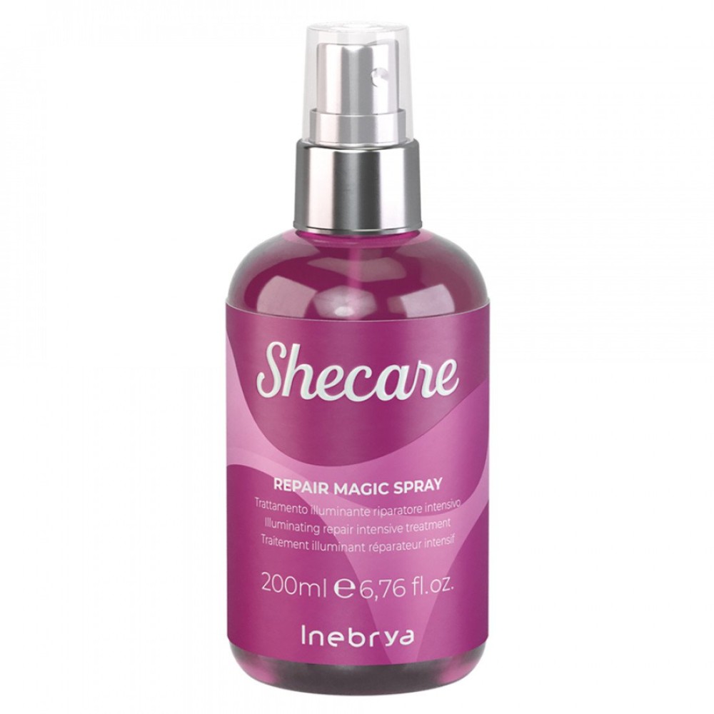 Inebrya Ice Cream SHECARE Repair Magic Spray - Atjaunojošs izsmidzināms kondicionieris, 200ml