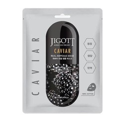 Jigott Caviar Real Ampoule Mask, 27ml