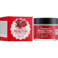 Jigott Pomegranate Shining Cream - Mitrinošs sejas krēms ar granātābola ekstraktu, 70ml