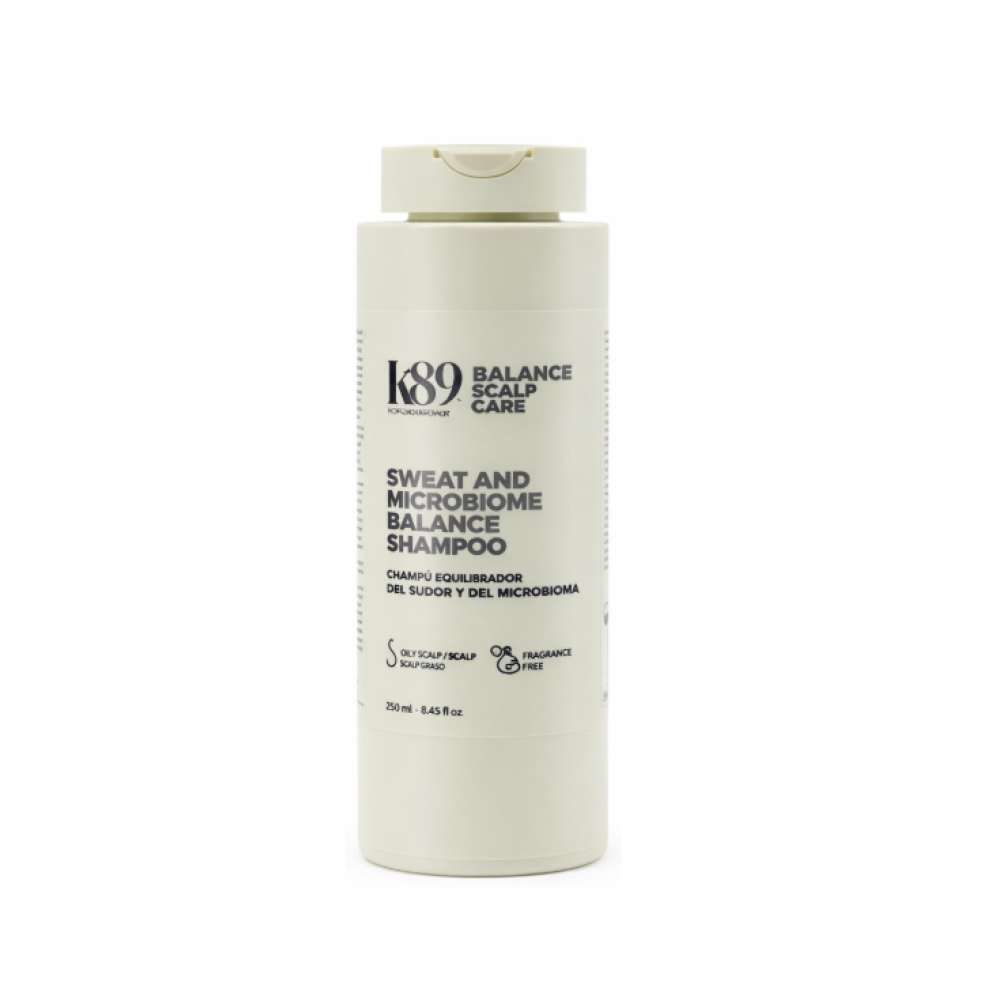 K89 Balance Scalp Care Sweat and Microbiome Balance Shampoo - Šampūns svīšanas un galvas ādas mikrobioma regulēšanai, 250ml (89525K)