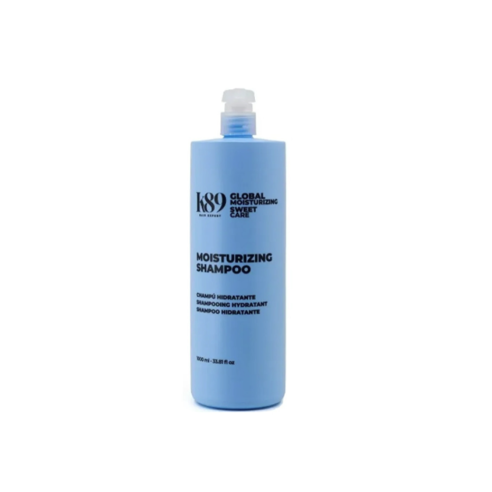 K89 Sweet Care Moisturizing Shampoo - Mitrinošs šampūns sausiem un pūkainiem matiem, 1000ml (8981)