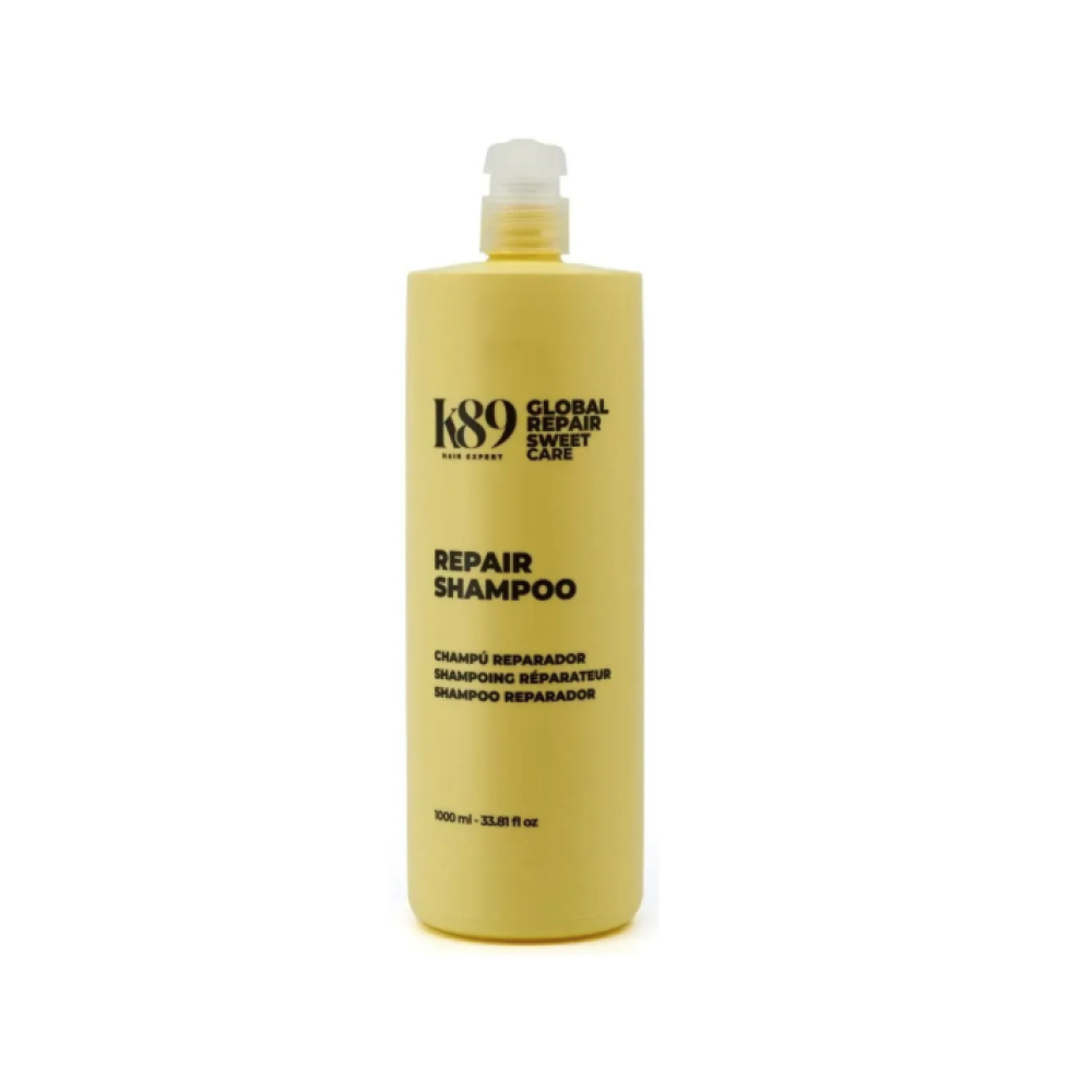 K89 Sweet Care Repair Shampoo - Šampūns īpaši bojātiem matiem, 1000ml (89859)