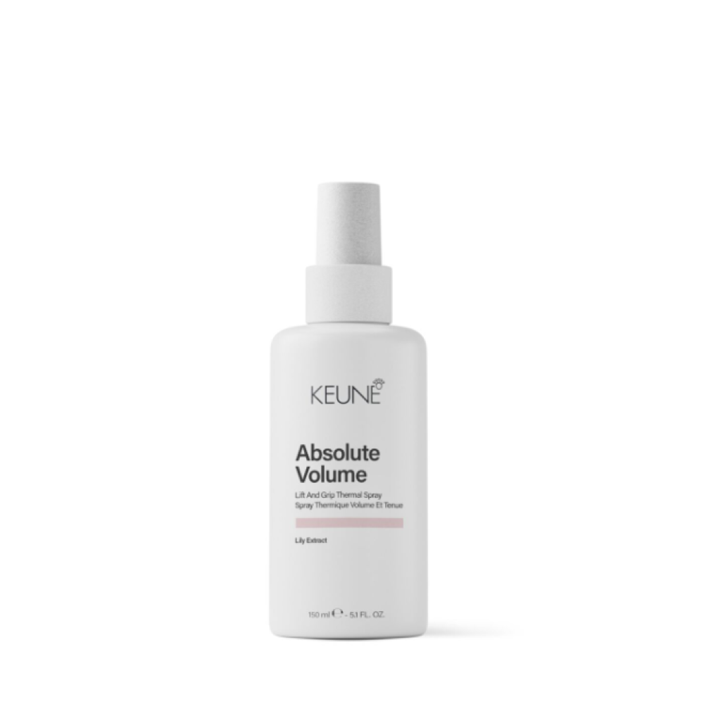 KEUNE Absolute Volume Lift and Grip Thermal Spray - Sprejs matu apjomam, ar karstumaizsardzību, 150ml (63310337)