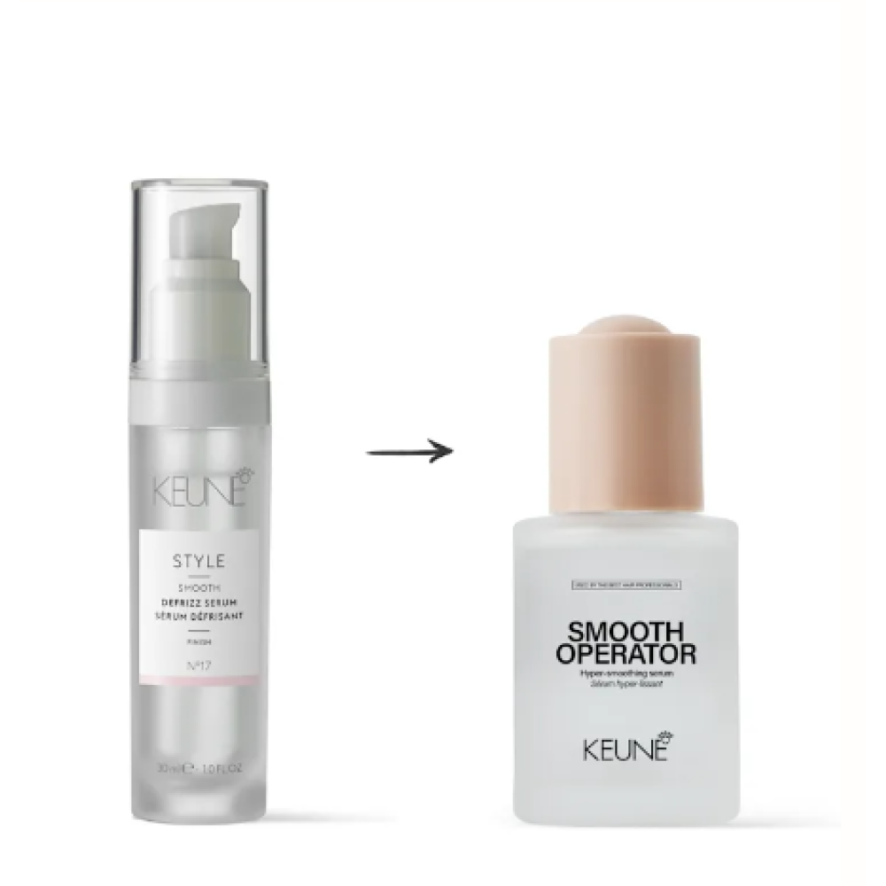 KEUNE Style SMOOTH OPERATOR - Serums ar izteikti nogludinošu efektu, 30ml (27482)