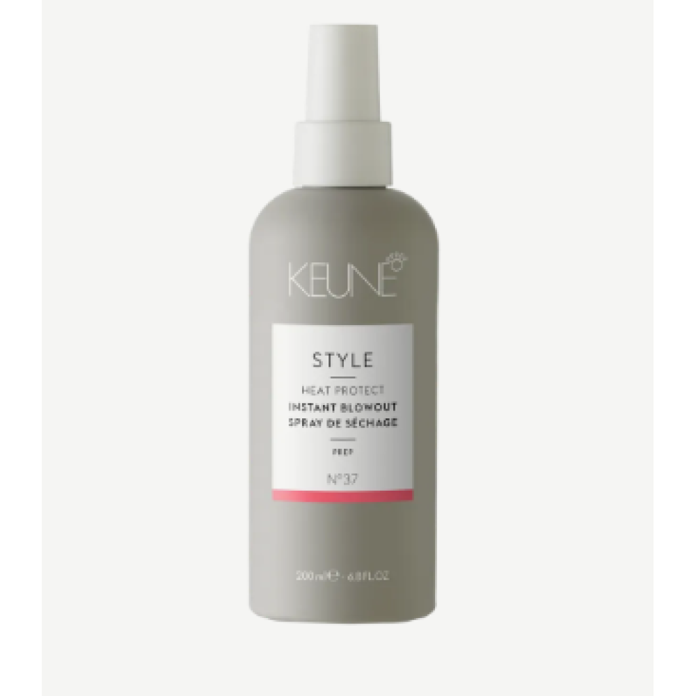 KEUNE Style Heat Protect Instant Blowout Spray - Izsmidzināms losjons karstuma aizsardzībai, 200ml