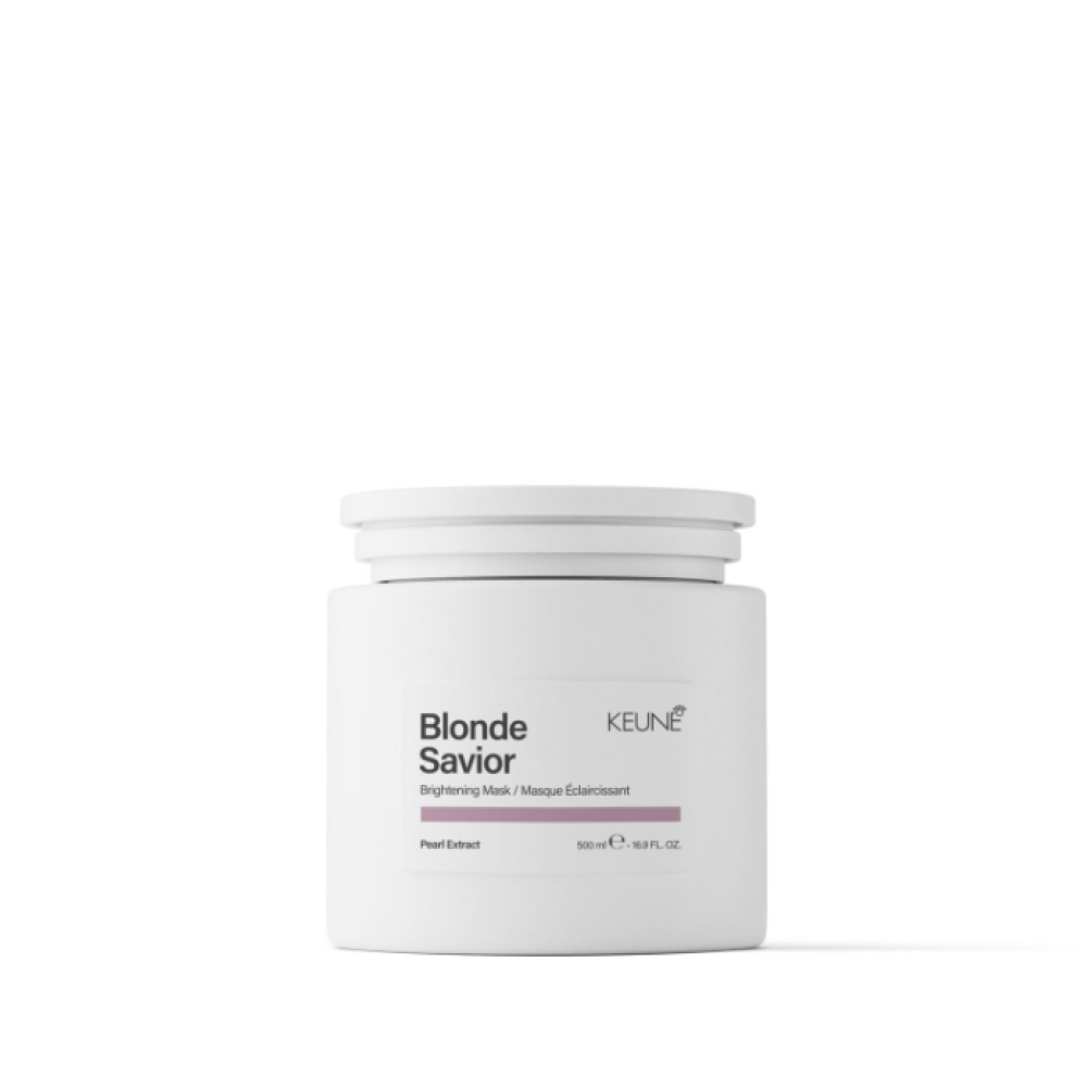 KEUNE Blonde Savior Brightening Mask – Maska gaišinātiem matiem, 500ml (63310357)