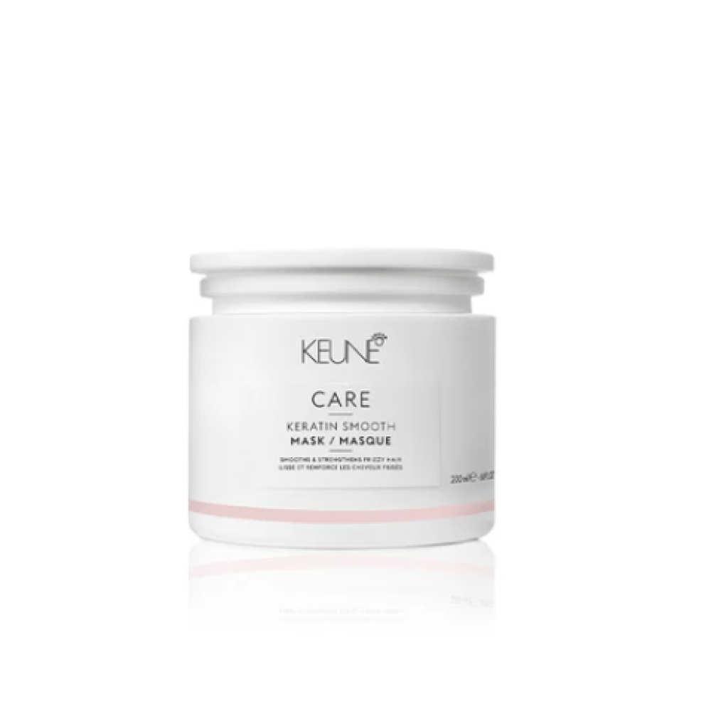 KEUNE Care Keratin Smooth Mask - Разглаживающая маска для волос с кератином, 200ml