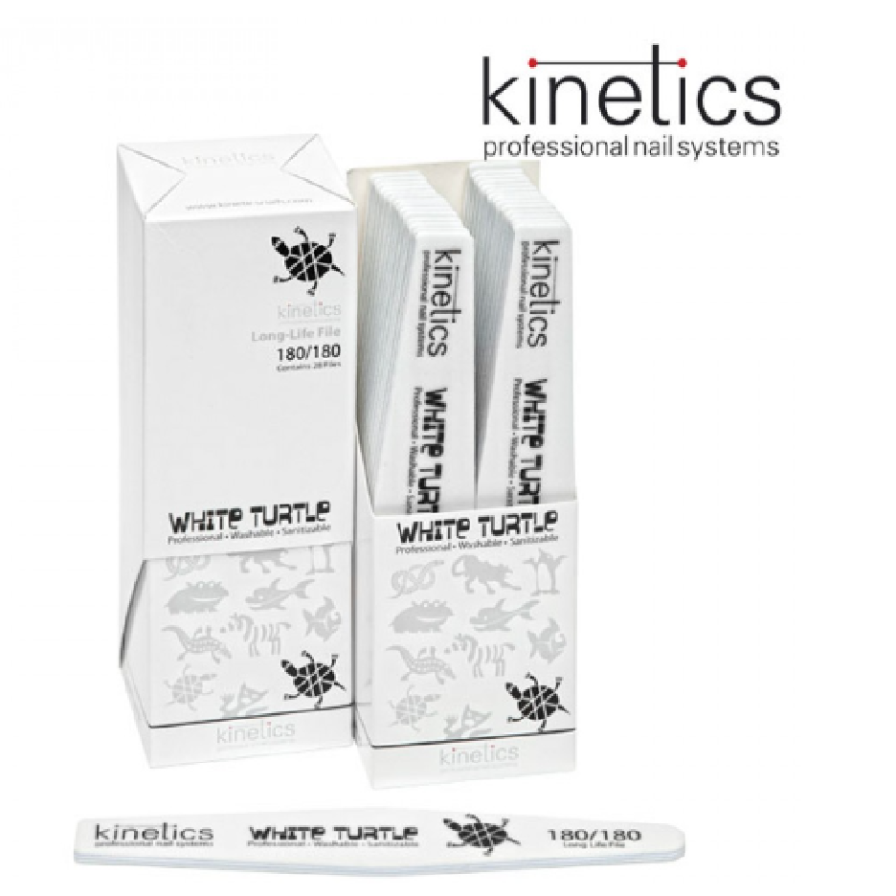 Пилочка для ногтей Kinetics White Turtle 180/180