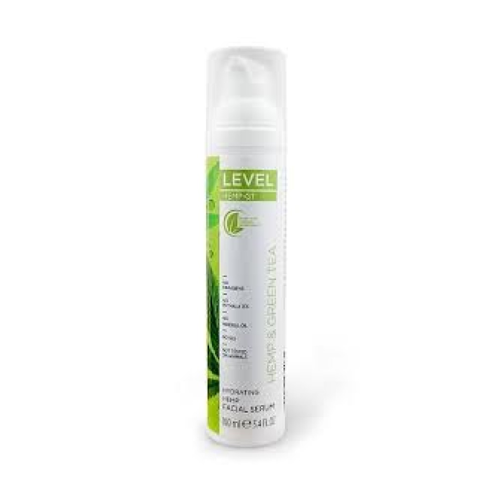 LEVEL HEMP-GT Hydrating Hemp Facial Serum - Mitrinošs kaņepju serums, 100ml