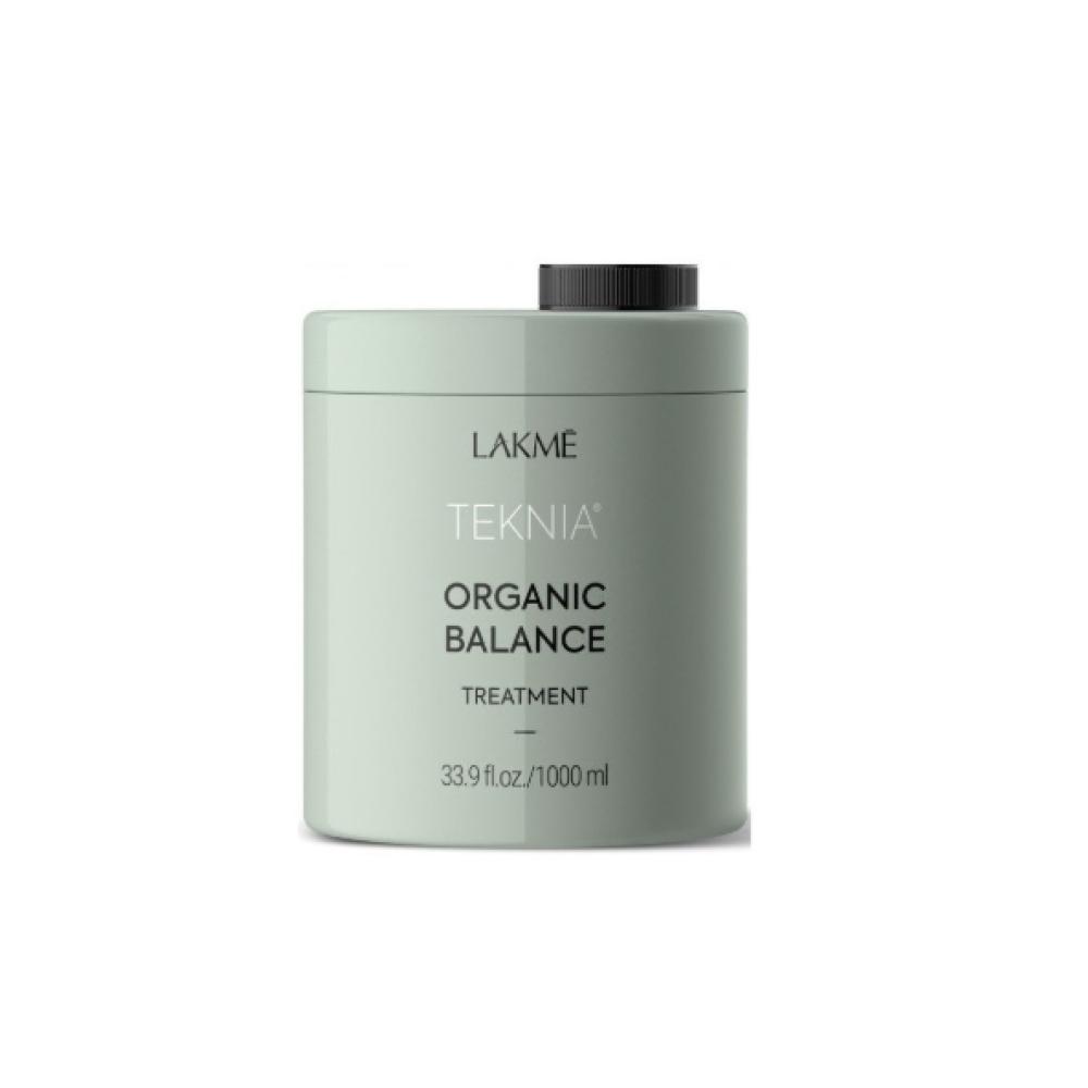 LAKME TEKNIA ORGANIC BALANCE Mask - Intensīvi mitrinoša maska visiem matu tipiem, 1000ml (44131L)