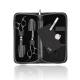 Lameo STAGE PRO SET OFFSET BLACK – Profesionālais frizieru šķēru komplekts ar futrāli (370.938)
