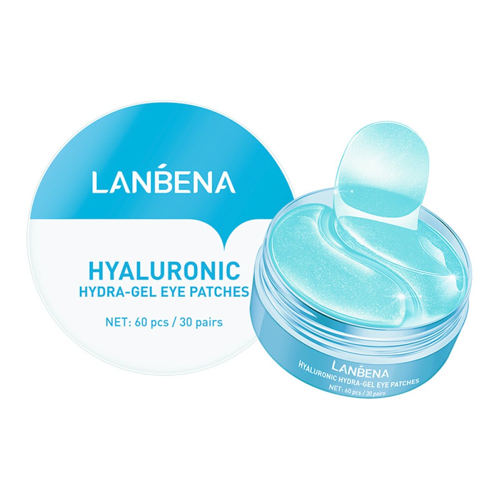 Lanbena Hyaluronic Hydra-gel Eye Patches - Hidrogēla acu patči