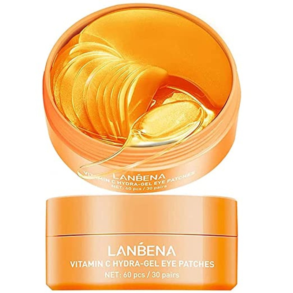 Lanbena Vitamin C Hydra-gel Eye Patches - Hidrogēla acu patči ar C vitamīnu