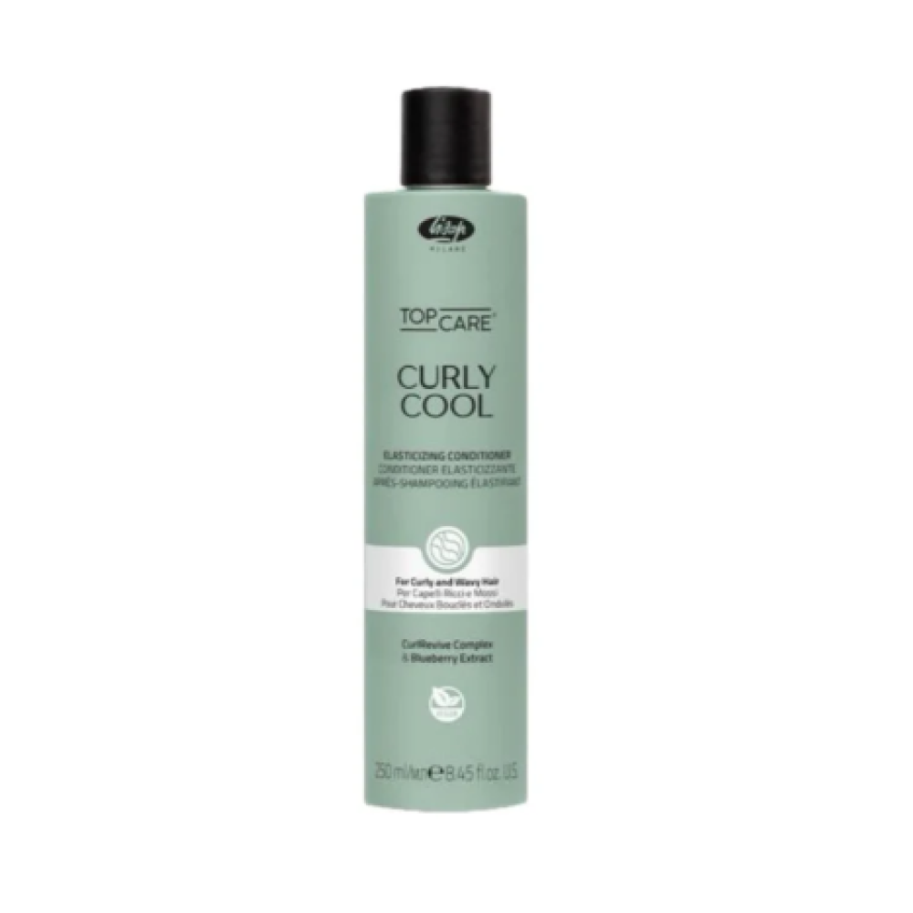 Lisap Milano Curly Cool Conditioner - Elastizējošs kondicionieris lokainiem matiem, 250ml