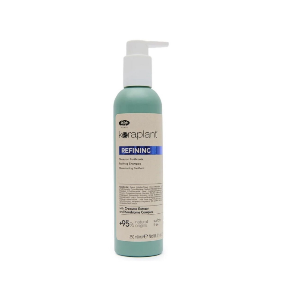 Lisap Milano Keraplant Refining shampoo - Pretblaugznu šampūns, 250ml (110222)