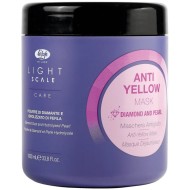 Lisap Milano Anti-yellow Light Scale Mask - Maska blondiem, balinātiem vai dabīgi sirmiem matiem, 1000ml