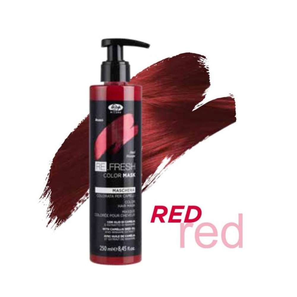 Lisap Milano Re.Fresh Color Mask - Tonējošā maska, RED