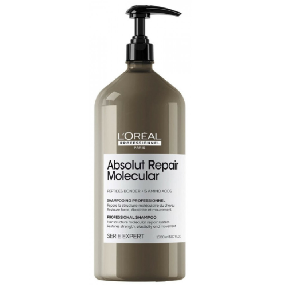 L'Oreal Professionnel Serie Expert Absolut Repair Molecular Shampoo, 1500ml