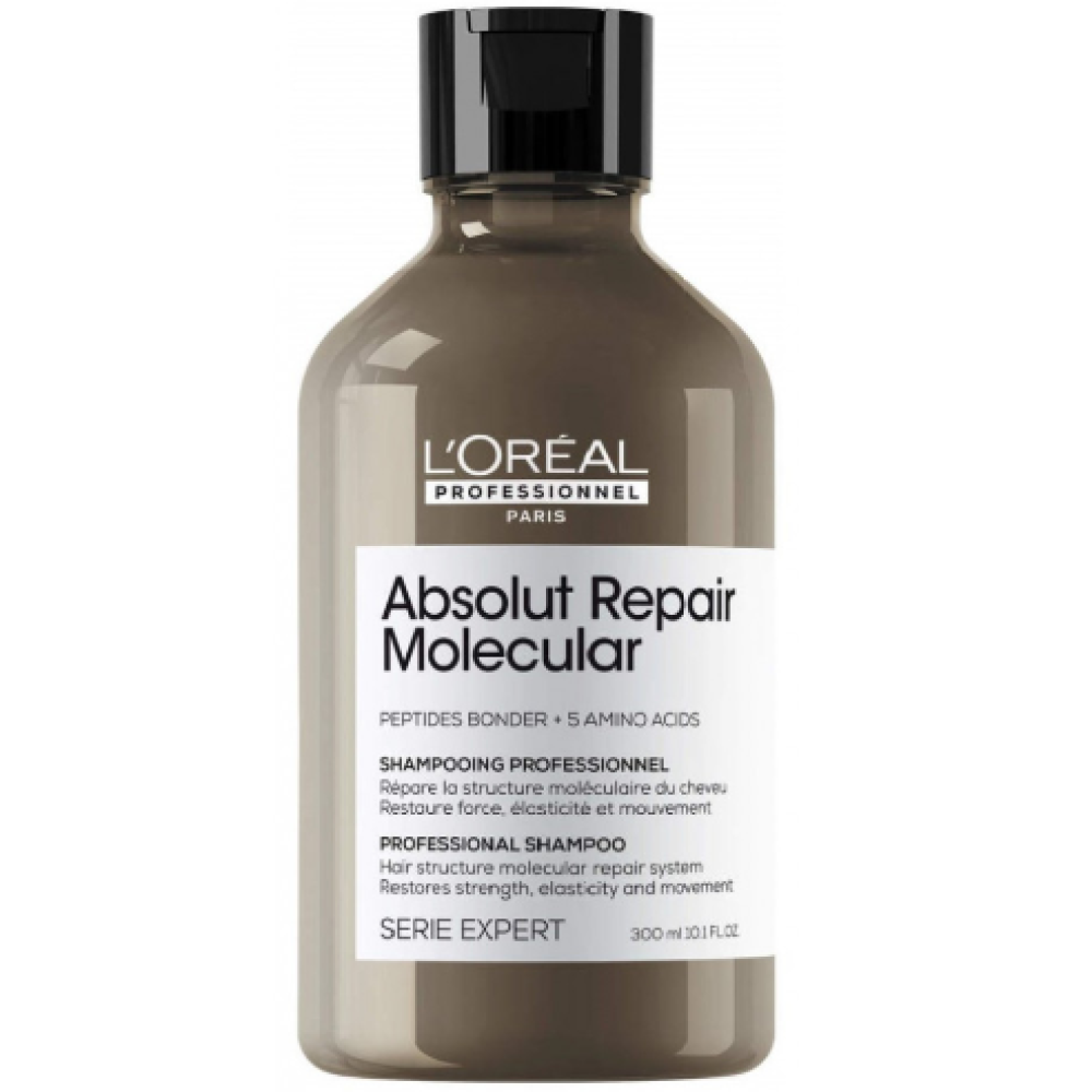 L'Oreal Professionnel Serie Expert Absolut Repair Molecular Shampoo - Молекулярный шампунь для глубокого восстановления поврежденных волос, 300ml