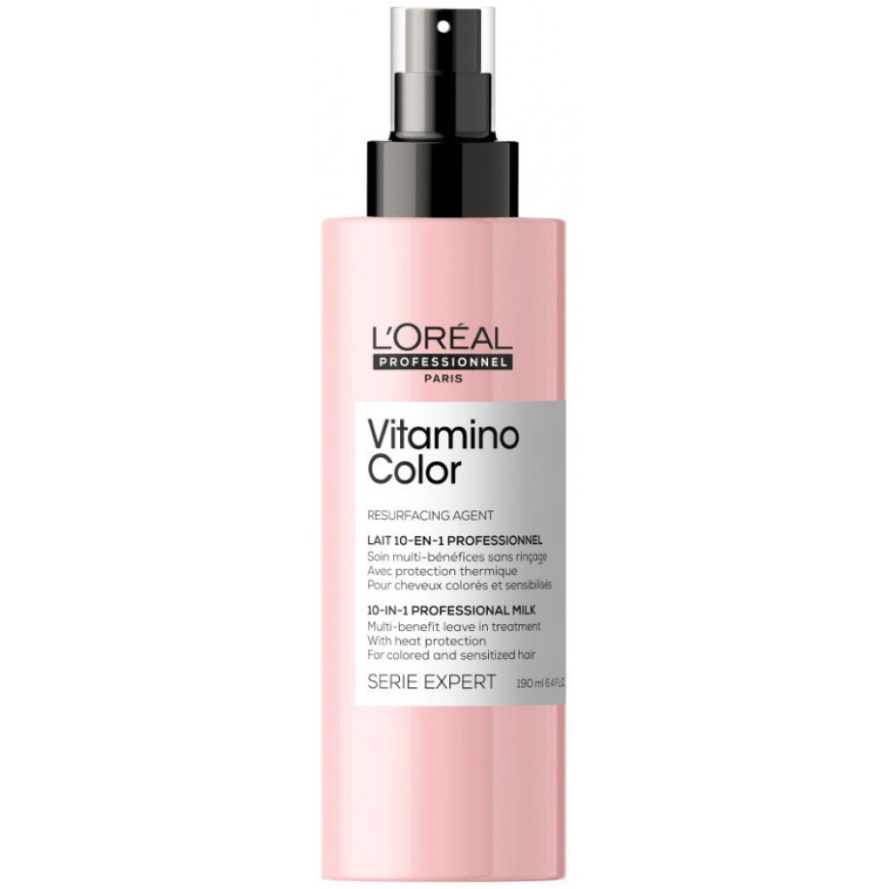 L'Oreal Professionnel Serie Expert Vitamino Color 10 in 1 spray - Neizskalojams sprejs krāsotiem matiem, 190ml