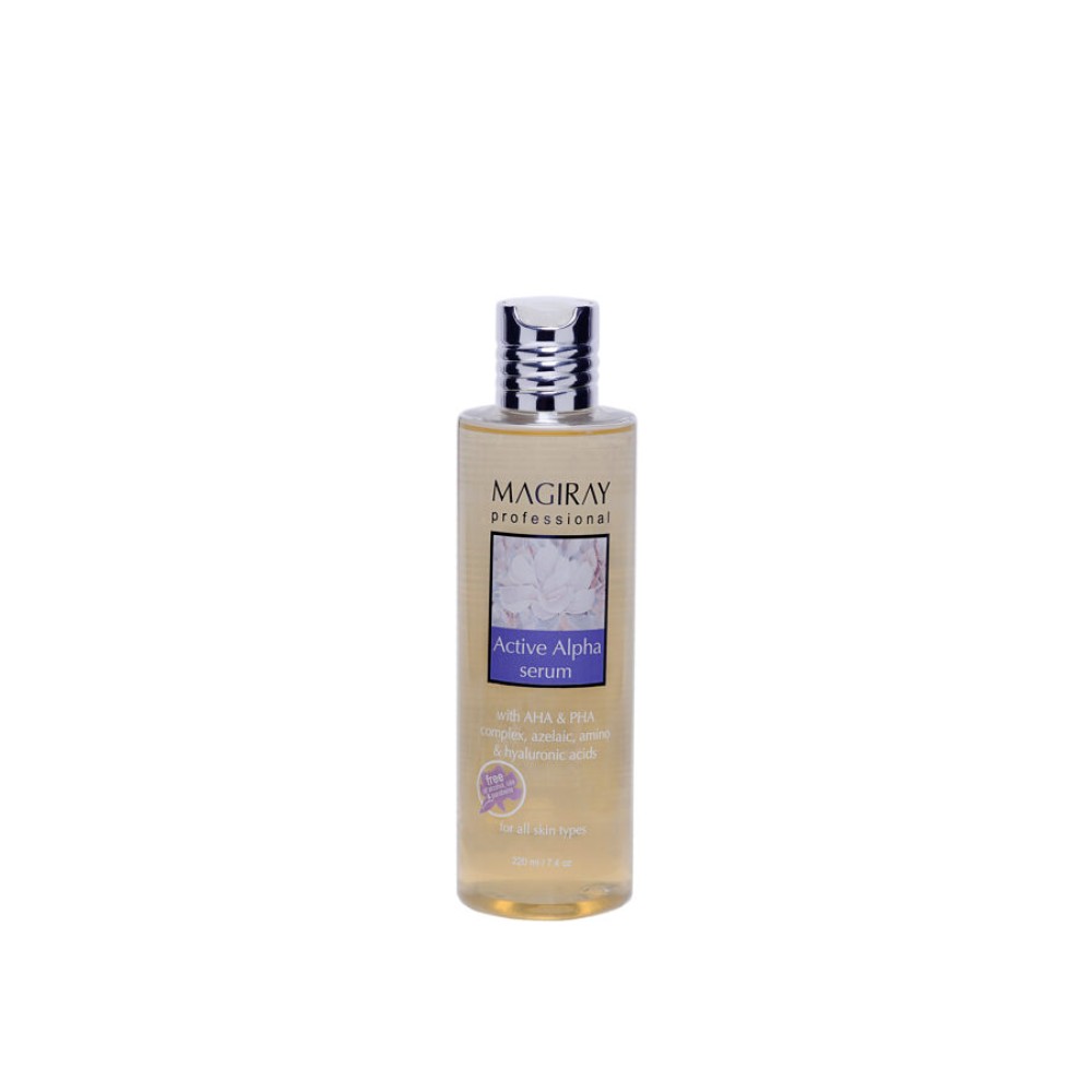MAGIRAY Active Alpha serum AHA-10% - Serums ādas atjaunošanai un mitrināšanai, 250ml (925205)