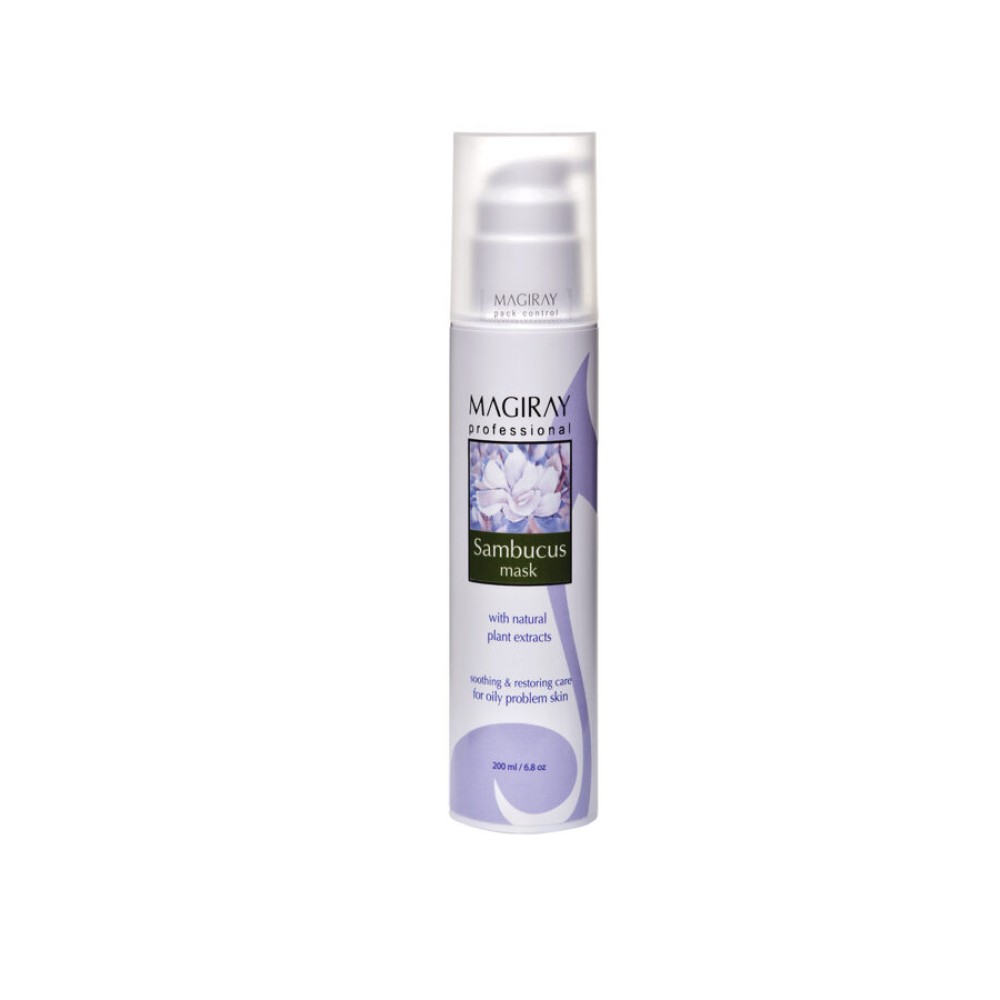 MAGIRAY Sambucus mask - Nomierinoša maska problemātiskai ādai, 200ml (920025)