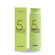 MASIL 5 Probiotics Apple Vinegar Shampoo - Maigs sulfātus nesaturošs šampūns ar ābolu sidra etiķi, 300ml