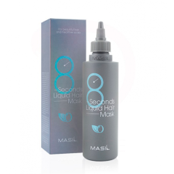 MASIL 8 Seconds Liquid Hair Mask stick pouch blue - Ekspress maska matu apjomam, 100ml