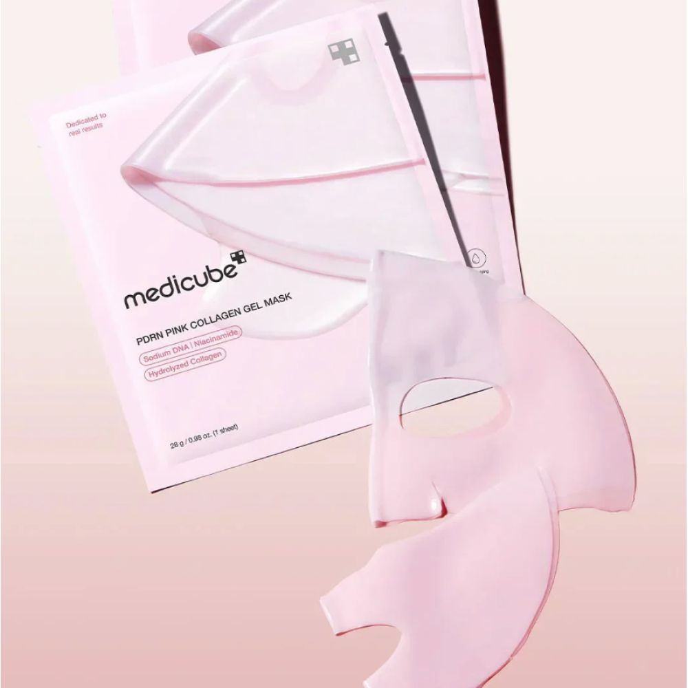 MEDICUBE PDRN Pink Collagen Gel Mask - Hidrogela maska ar kolagēnu (108046/474873)