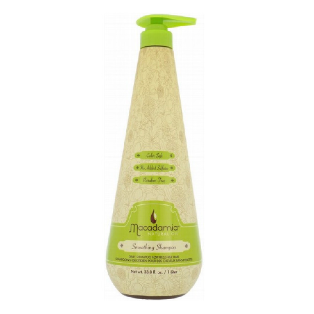 MACADAMIA Smoothing Shampoo - Nogludinošs šampūns ar zaļo tēju, 1000ml (M3070)