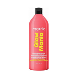 Matrix Glow Mania Conditioner - Kondicionieris krāsotiem matiem ar glikolskābi, 1000ml