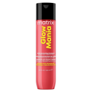 Matrix Glow Mania Shampoo - Šampūns krāsotiem matiem ar glikolskābi, 300ml