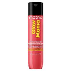 Matrix Glow Mania Shampoo - Šampūns krāsotiem matiem ar glikolskābi, 300ml