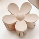 Flower Clip for Hair - shade LATTE