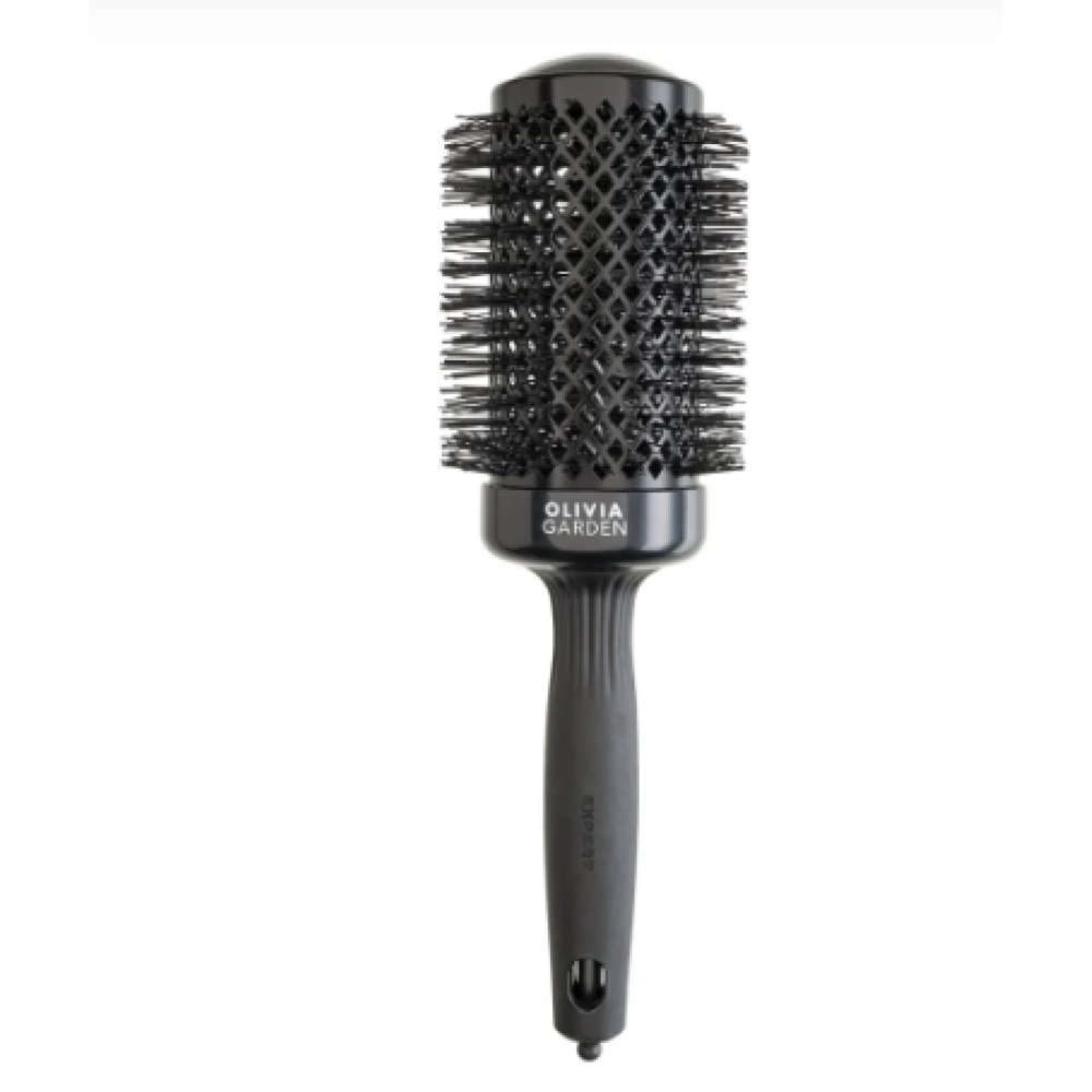 Olivia Garden Expert Blowout Shine Black hairbrush, 55mm - Matu suka Olivia Garden Expert Blowout Shine Black hairbrush, 55mm - Matu suka