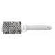 Olivia Garden Expert Blowout Shine White&Grey hairbrush, 45mm - Matu suka Olivia Garden Expert Blowout Shine White&Grey hairbrush, 45mm - Matu suka