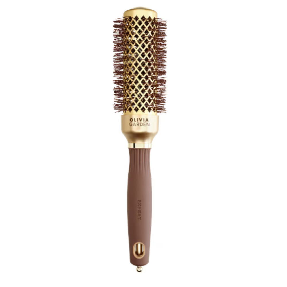 Olivia Expert Blowout Shine Gold hairbrush 35mm