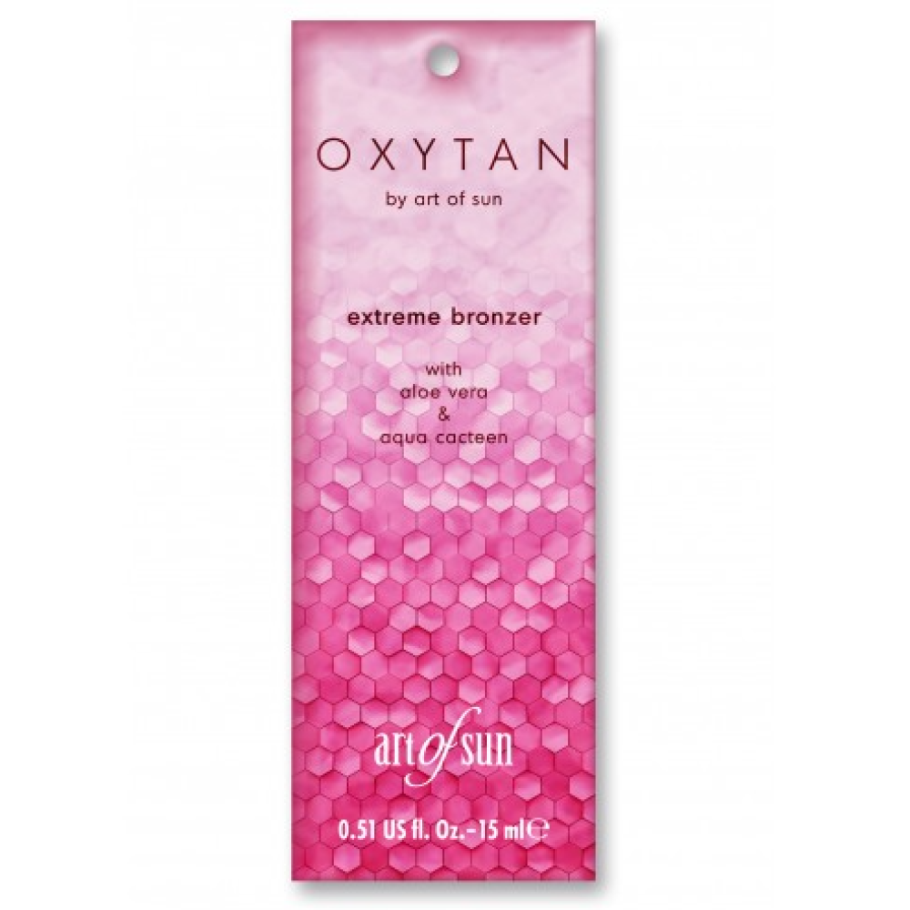 Art Of Sun Oxy Tan Extreme Bronzer - Крем для солярия с бронзерами, 15ml