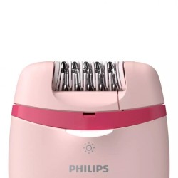 Компактный эпилятор PHILIPS Satinelle Essential с питанием от сети, с подсветкой OptiLight