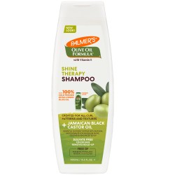 Palmer's Olive Oil Shine Therapy Shampoo - Olīvu eļļas nogludinošs šampūns, 400ml