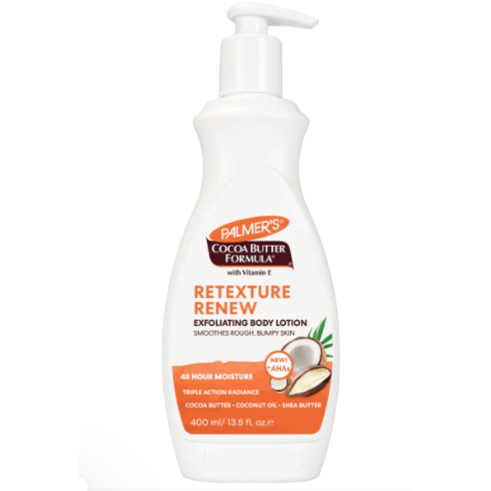 Palmer's Retexture Renew Exfoliating Body Lotion, 400ml