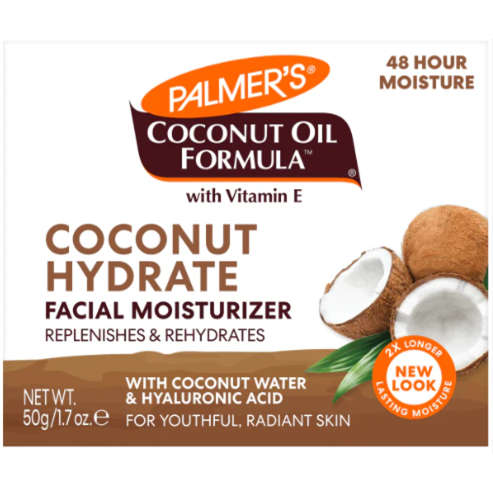 Palmer's Coconut Hydrate Facial moisturizer - Sejas krēms ar kokosriekstu ūdeni, 64gr.